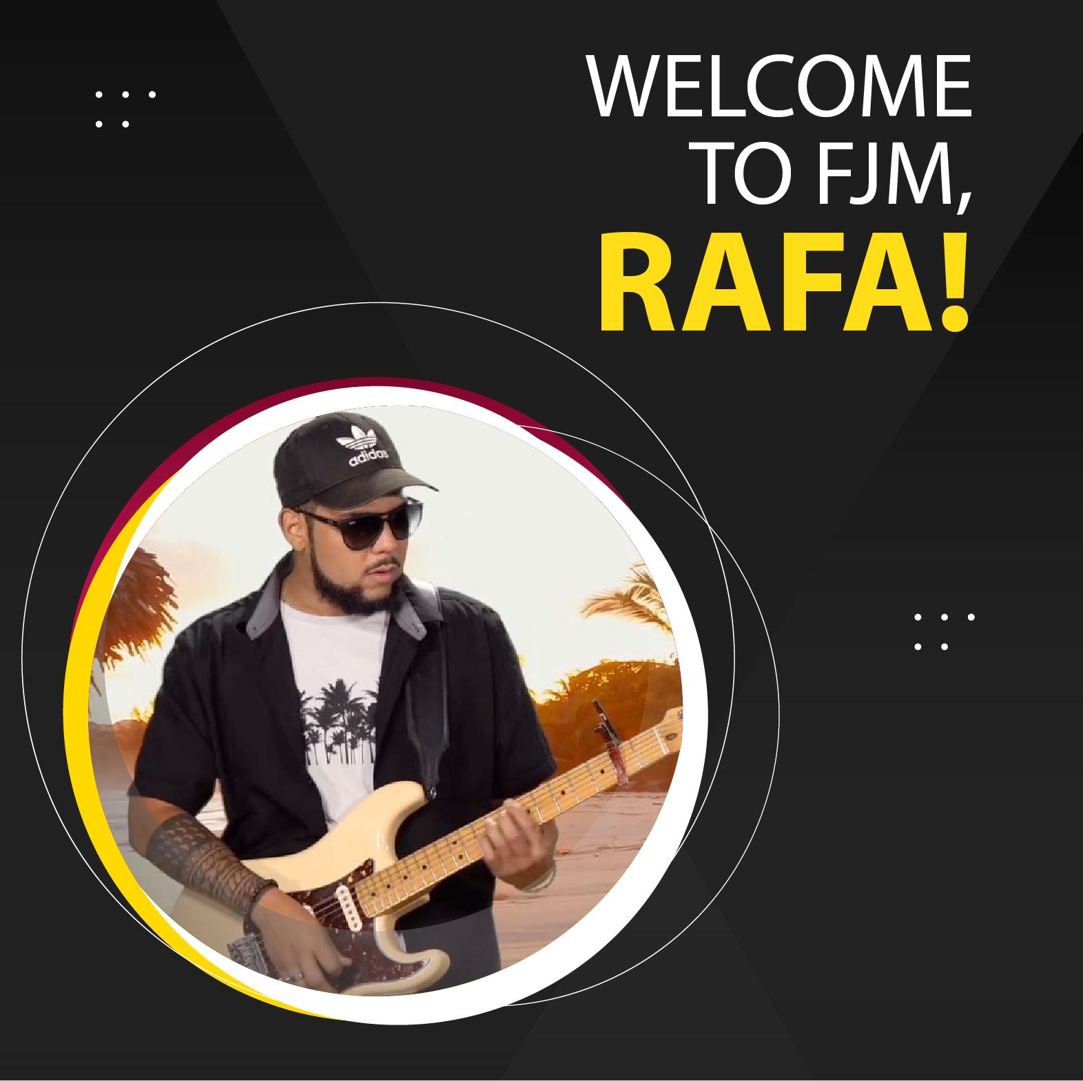Read more about the article Welcome to FJM, Rafa!